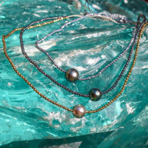 Collier Perle de Tahiti 11/12mm